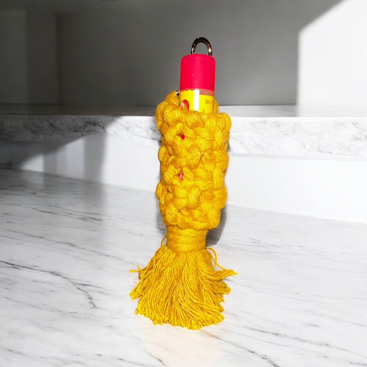 Knotted Chapstick Keychain w/ Chapstick Included