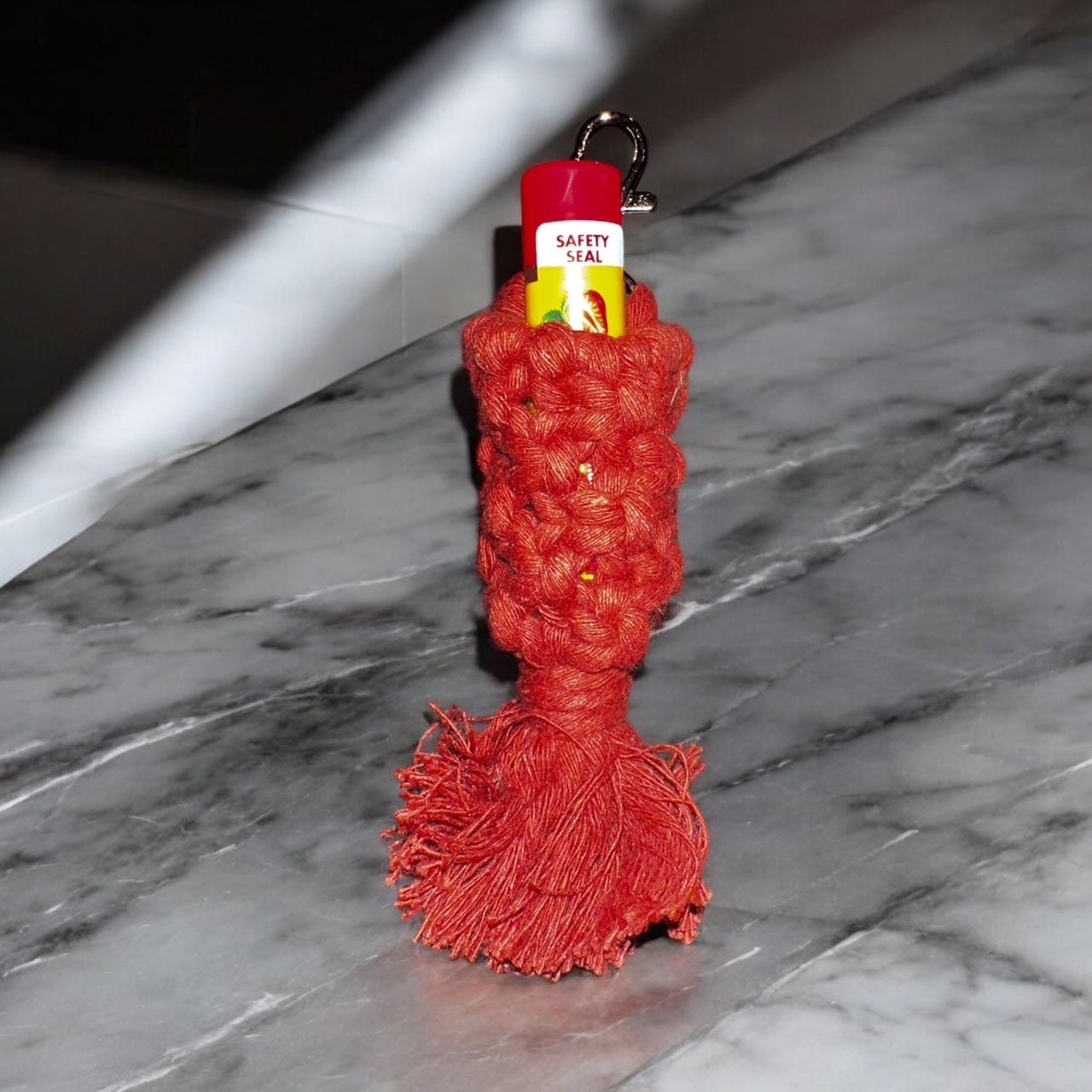 Knotted Chapstick Keychain w/ Chapstick Included