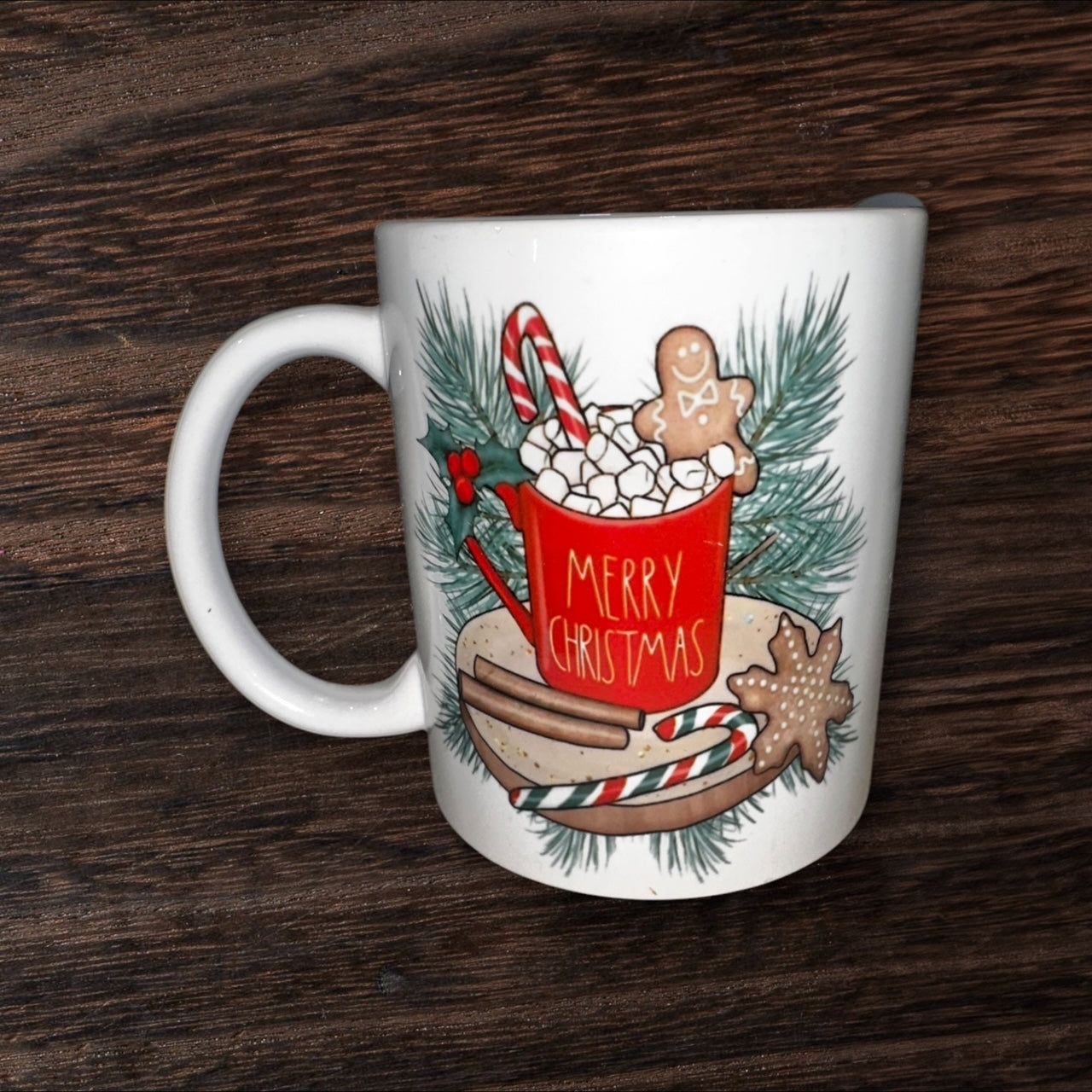 Merry Christmas Coffee Mug 12 Oz