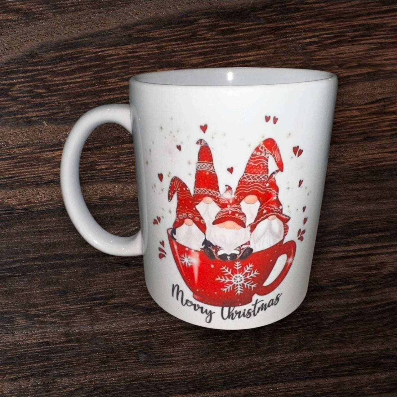 Gnome Merry Christmas Mug 12 Oz