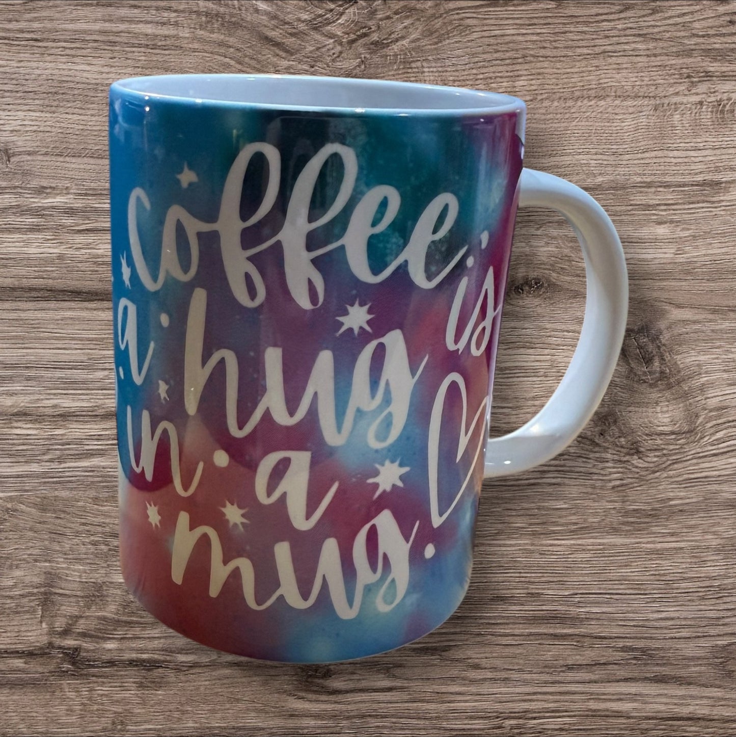 Coffee is a hug in a mug coffee mug 15 oz