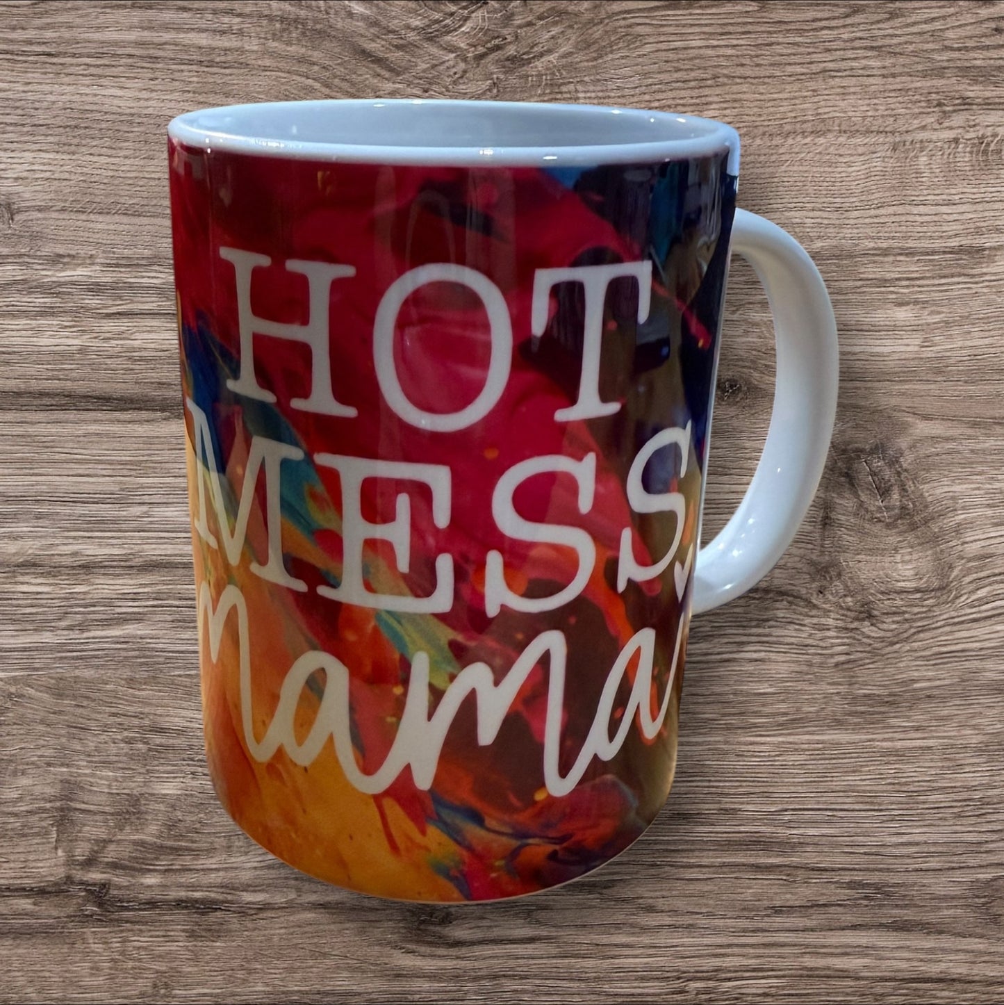 Hot Mess Mama Coffee Mug 15 oz